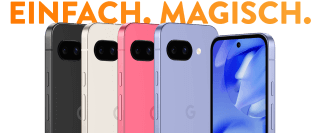 Google Pixel 9a. Einfach. Magisch.