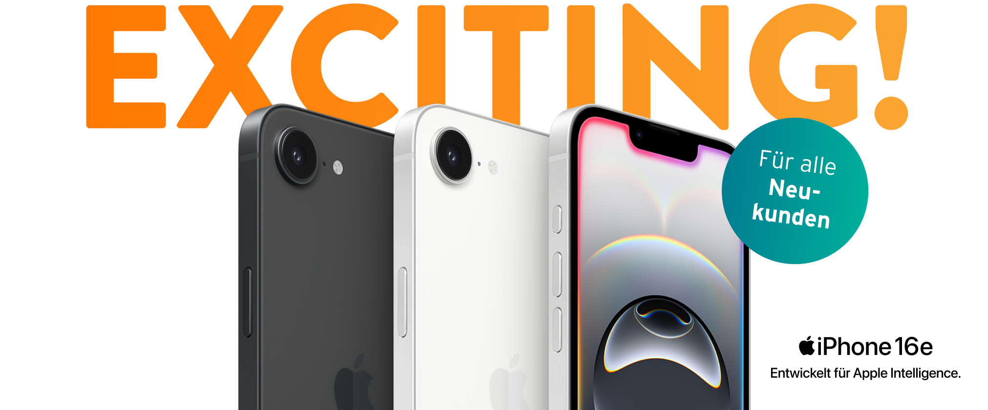 Apple iPhone 16e Deal bis zum 04.06.25